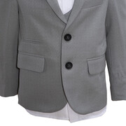 Terry Wear 5796-1 Κοστούμι με σακάκι 5τμχ γκρι