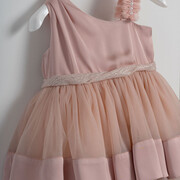 Piccolino Be Fabulous Iris-puce BFG24S08 Φόρεμα βάπτισης 2τμχ