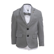 Terry Wear 5796-1 Κοστούμι με σακάκι 5τμχ γκρι