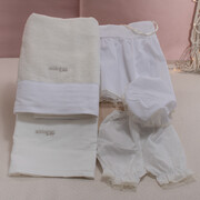 Aslanis Baby Ολοκληρωμένο βαπτιστικό πακέτο 803 boho καλάθι 15τμχ
