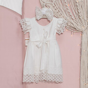 Aslanis Baby Ολοκληρωμένο βαπτιστικό πακέτο 803 boho καλάθι 15τμχ