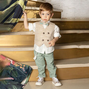 Dolce Bambini 8705 Κοστούμι Βάπτισης 6τμχ
