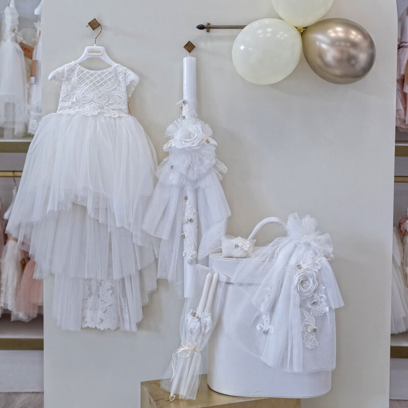 Dolce Bambini 9753-k1 Πακέτο Βάπτισης 8τμχ