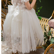 Dolce Bambini 9761-1 Φόρεμα Βάπτισης 2τμχ