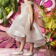 Dolce Bambini 9757-1 Φόρεμα Βάπτισης 2τμχ