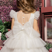 Dolce Bambini 9779-1 Φόρεμα Βάπτισης 2τμχ