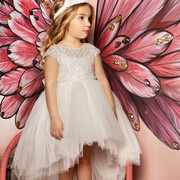 Dolce Bambini 9753-1 Φόρεμα Βάπτισης 2τμχ