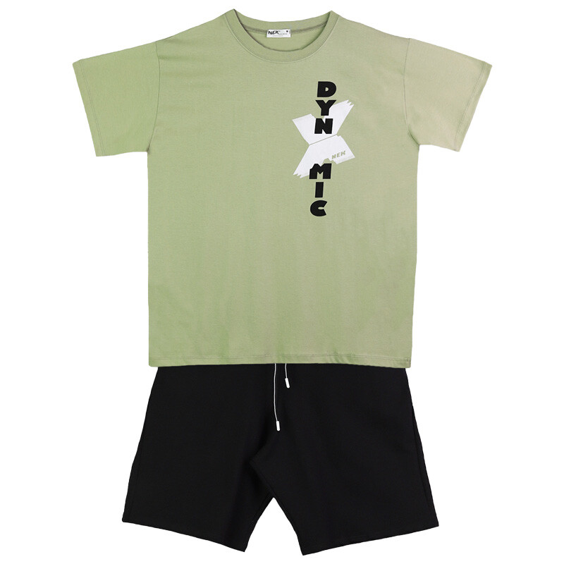Νεκ 061424 Σετ σορτς αγόρι εφηβικό S/M/L