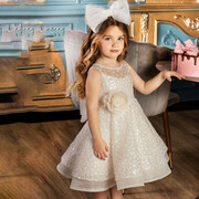 Dolce Bambini 9775-1 Φόρεμα Βάπτισης 2τμχ