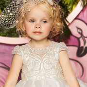 Dolce Bambini 9757-1 Φόρεμα Βάπτισης 2τμχ