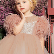 Dolce Bambini 9758-8 Φόρεμα Βάπτισης 2τμχ