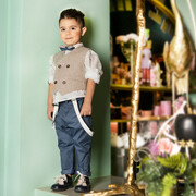 Dolce Bambini 8706 Κοστούμι Βάπτισης 6τμχ