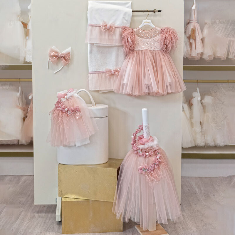 Dolce Bambini 9758-k5 Πακέτο Βάπτισης 8τμχ