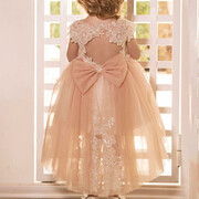 Dolce Bambini 9703-8 Φόρεμα Βάπτισης 2τμχ