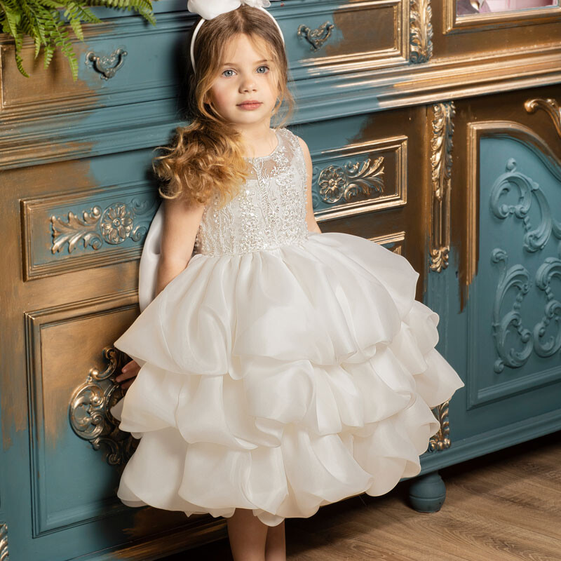 Dolce Bambini 9778-1 Φόρεμα Βάπτισης 2τμχ