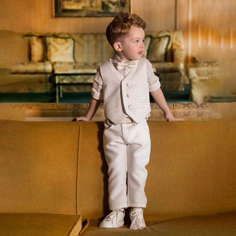 Dolce Bambini 8002 Κοστούμι Βάπτισης 6τμχ
