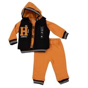 Hashtag 243620 Σετ φόρμα 3τμχ. με αμάνικο γιλέκο, 6-24 μηνών