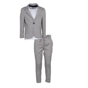 Terry Wear 5677-1 Κοστούμι με σακάκι 3τμχ γκρι