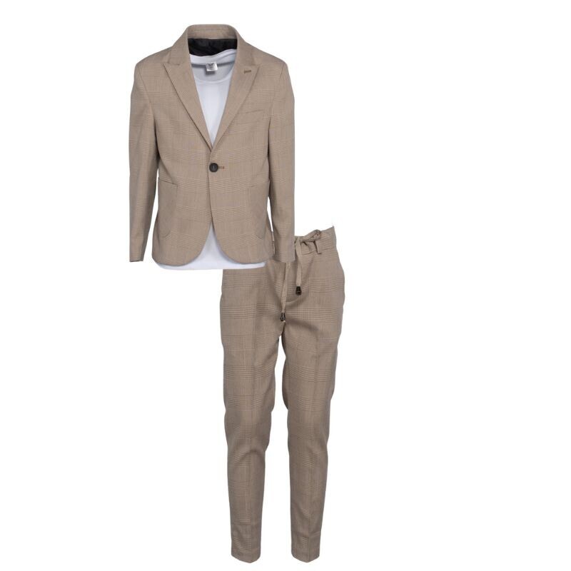 Terry Wear 5677-2 Κοστούμι με σακάκι 3τμχ γκρι