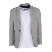 Terry Wear 5677-1 Κοστούμι με σακάκι 3τμχ γκρι