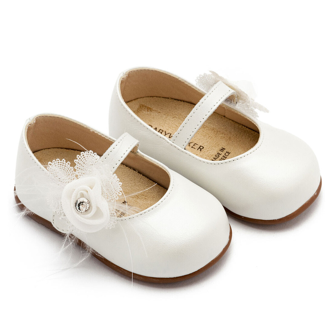 Baby Walker παπούτσι βάπτισης 2640 ivory