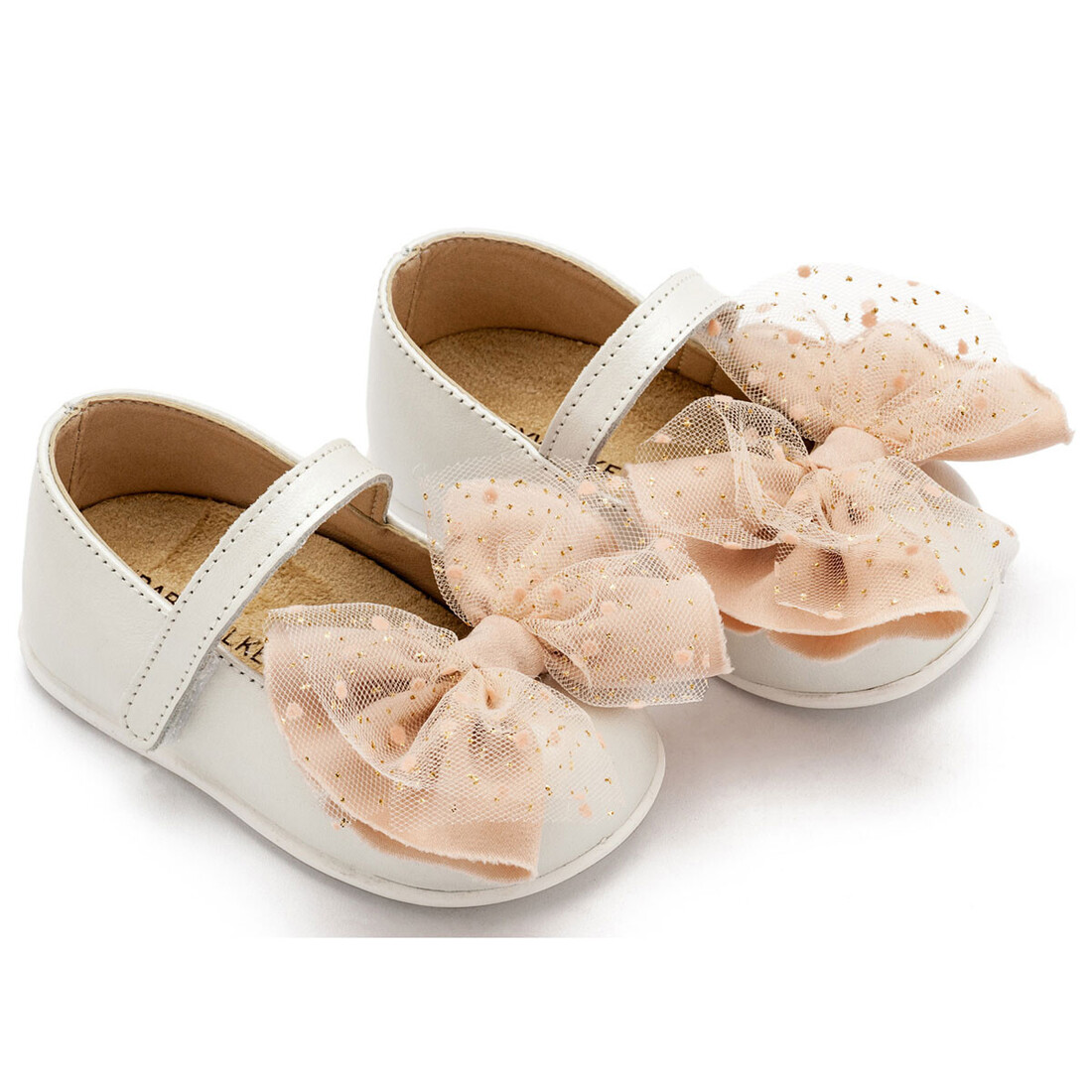 Baby Walker παπούτσι βάπτισης 2638 ivory-nude