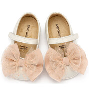Baby Walker παπούτσι βάπτισης 2638 ivory-nude
