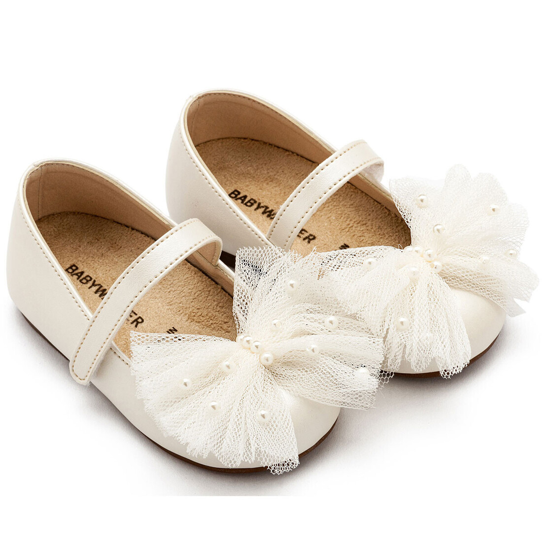Baby Walker παπούτσι βάπτισης 3589 ivory