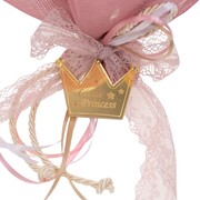 Χειροποίητη Μπομπονιέρα Little Princess 6168 plexi 