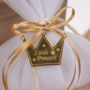 Χειροποίητη Μπομπονιέρα Little Princess 6178 plexi 