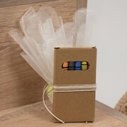 Χειροποίητη Μπομπονιέρα 6195 Κηρομπογιές 