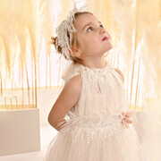 Baby Bloom 125.126 Φόρεμα βάπτισης 2τμχ