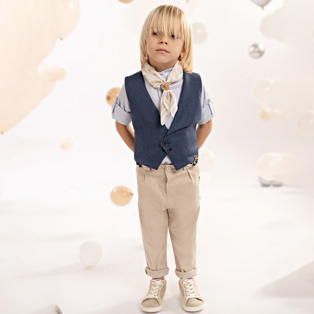 Baby Bloom 125.02.7980 Κοστούμι βάπτισης 5τμχ