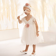 Baby Bloom 125.133 Φόρεμα βάπτισης 2τμχ