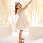 Baby Bloom 125.116 Φόρεμα βάπτισης 2τμχ
