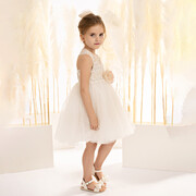 Baby Bloom 125.124 Φόρεμα βάπτισης 2τμχ