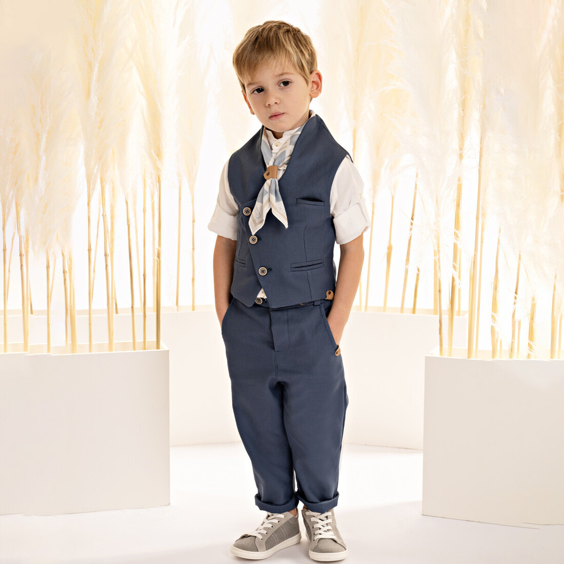 Baby Bloom 125.04.8570 Κοστούμι βάπτισης 5τμχ