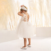 Baby Bloom 125.133 Φόρεμα βάπτισης 2τμχ