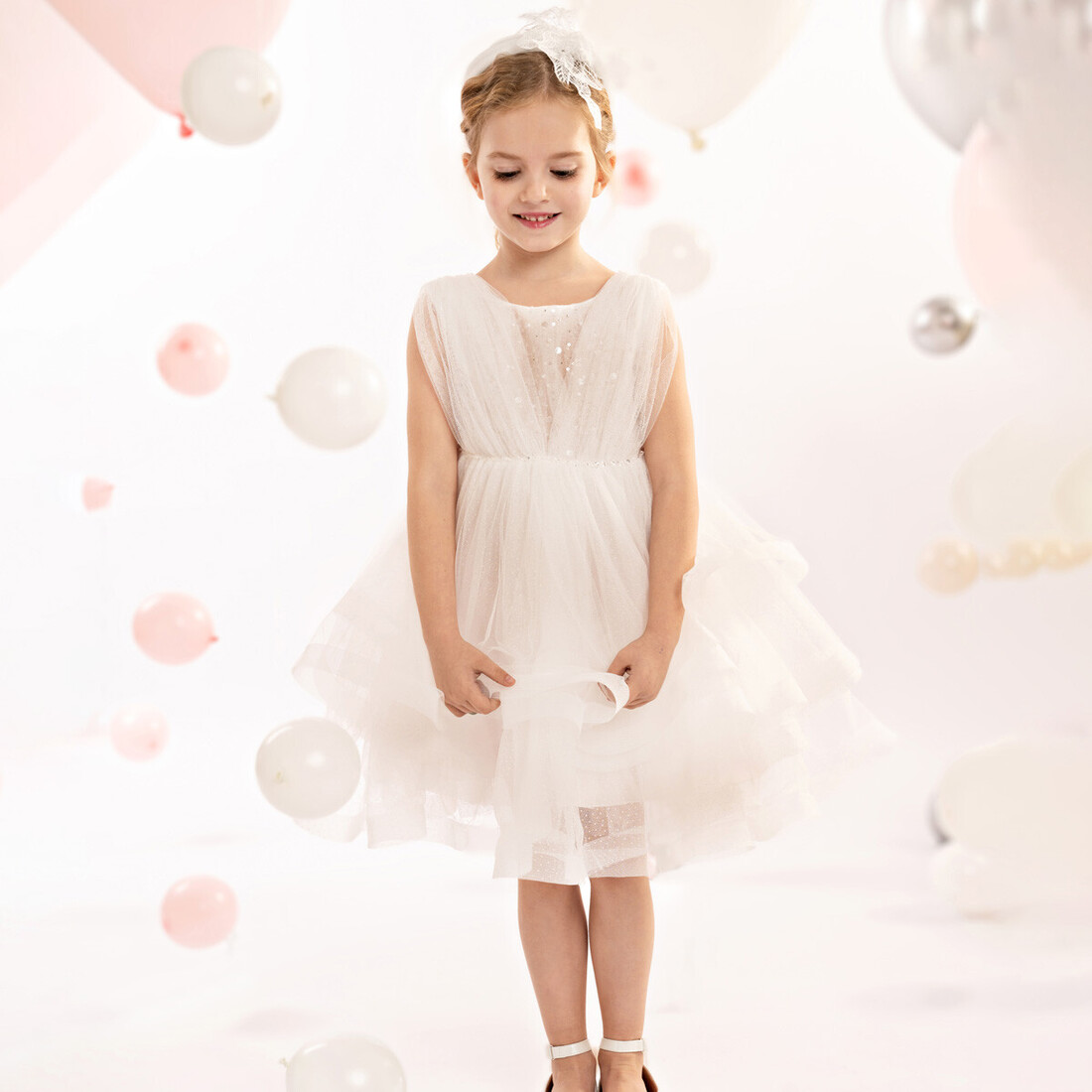 Baby Bloom 125.109 Φόρεμα βάπτισης 2τμχ