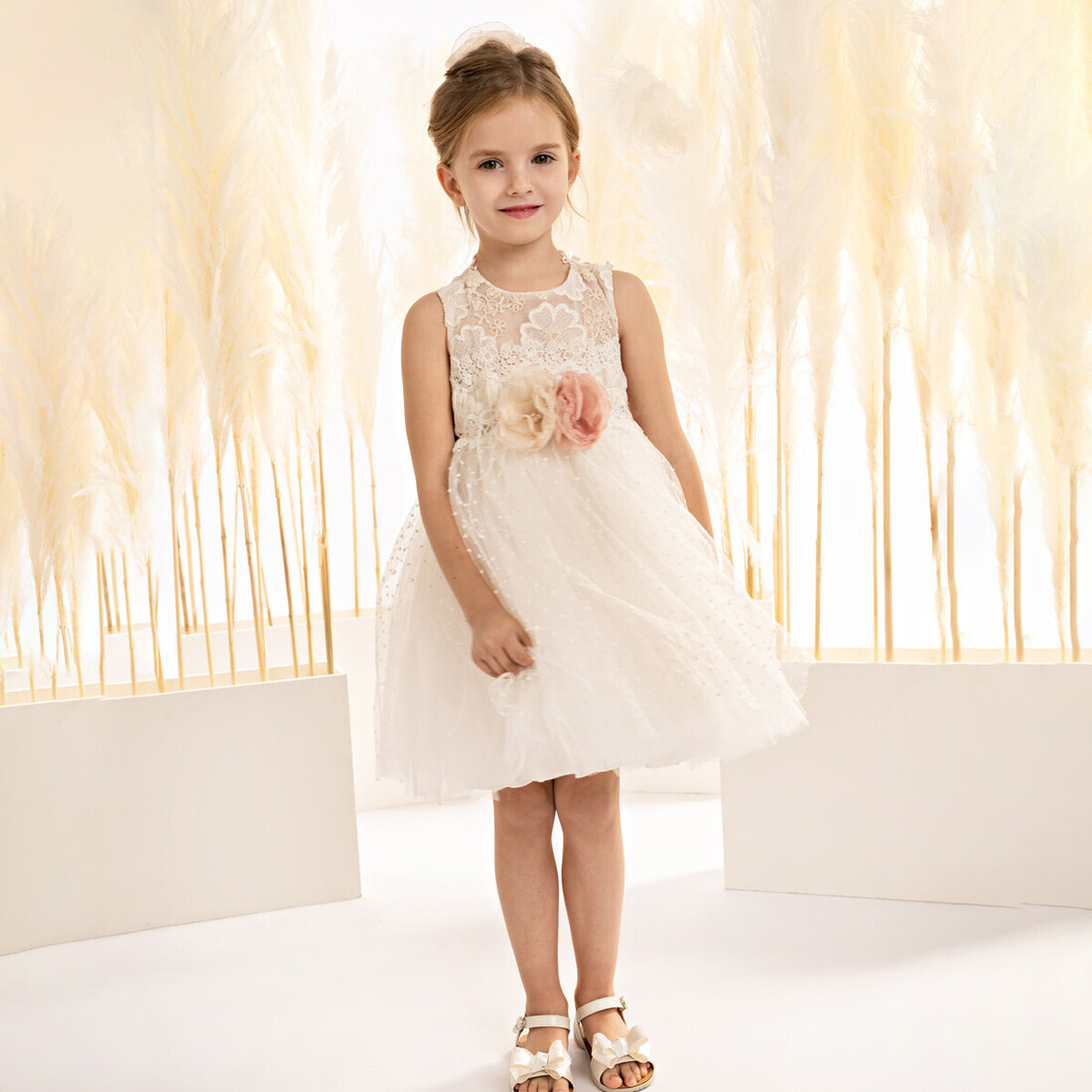 Baby Bloom 125.124 Φόρεμα βάπτισης 2τμχ
