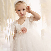 Baby Bloom 125.133 Φόρεμα βάπτισης 2τμχ