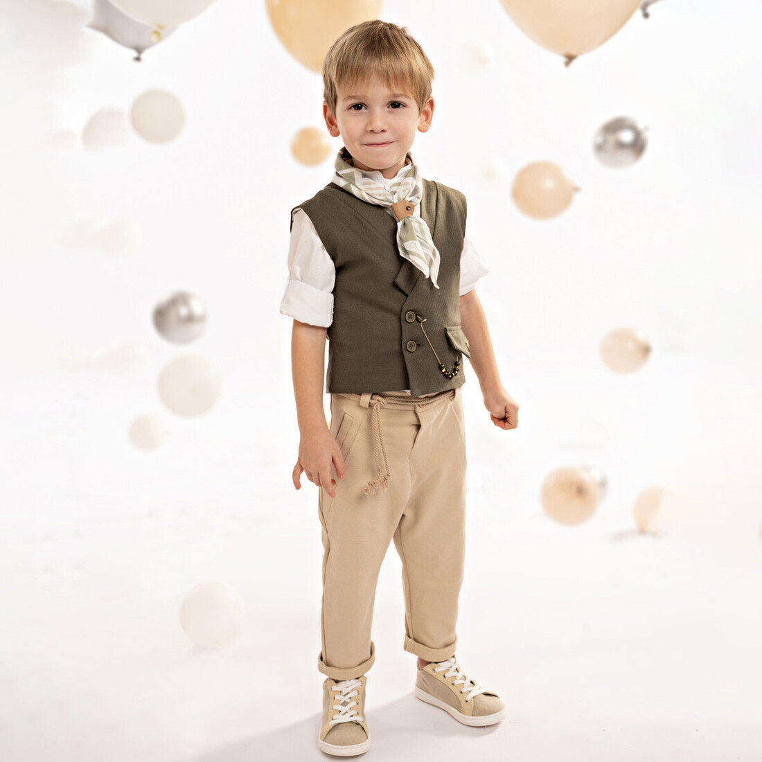 Baby Bloom 125.10.8580 Κοστούμι βάπτισης 5τμχ