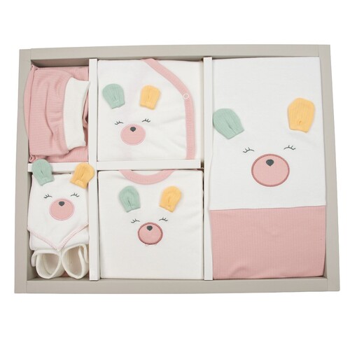 Βρεφικό Σετ Μπουρνουζοπετσέτα 1638-10 (0-3 μηνών)