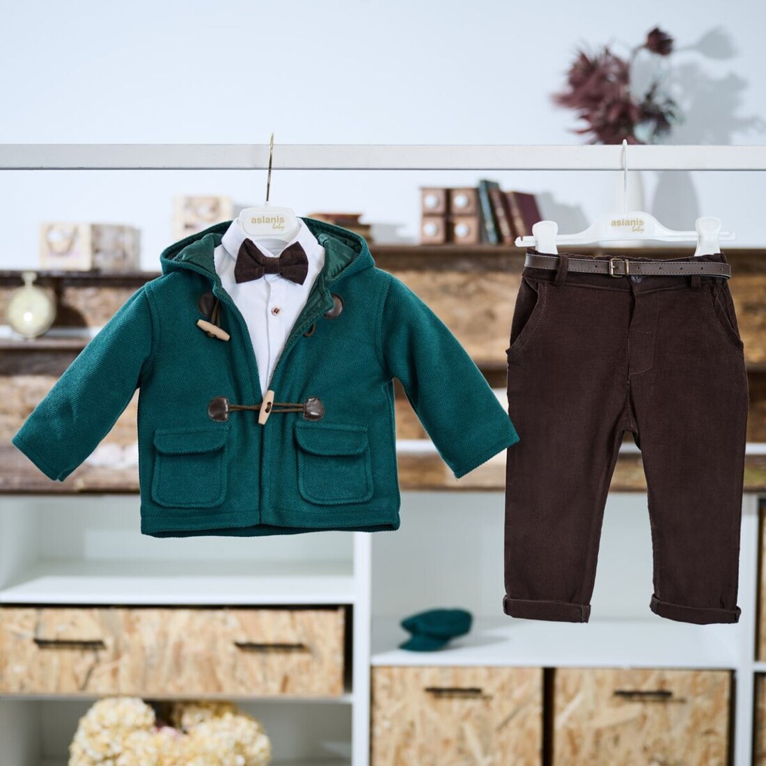 Aslanis Baby Αsw62 Κοστούμι Βάπτισης 6τμχ