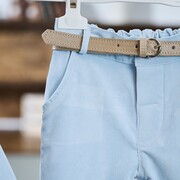 Aslanis Baby Αsw84 Κοστούμι Βάπτισης 7τμχ