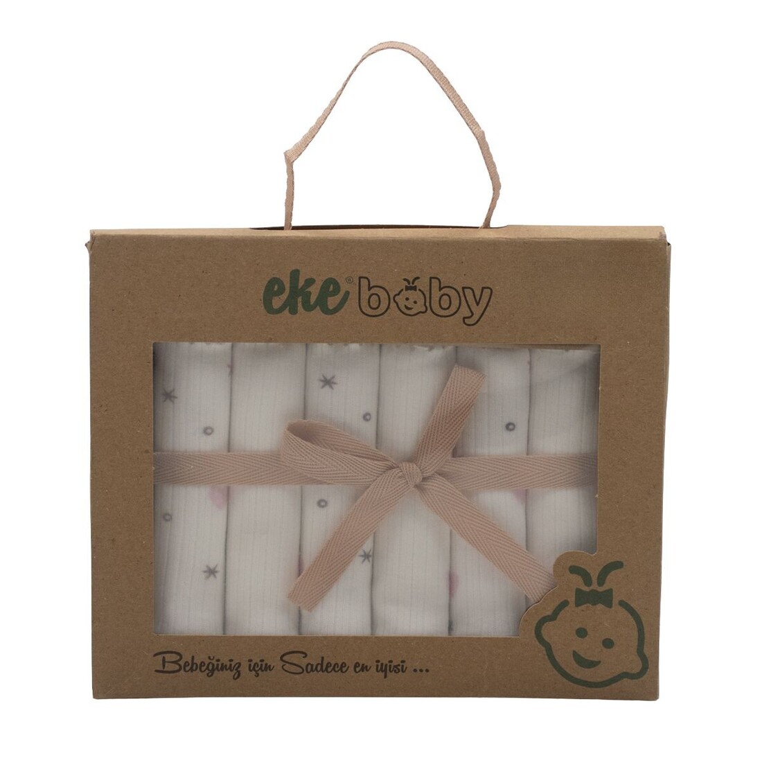 Πετσετάκια Ώμου 1076-1 Σετ 6 τμχ  (20x20 εκ.)