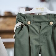 Aslanis Baby Αsw66 Κοστούμι Βάπτισης 7τμχ