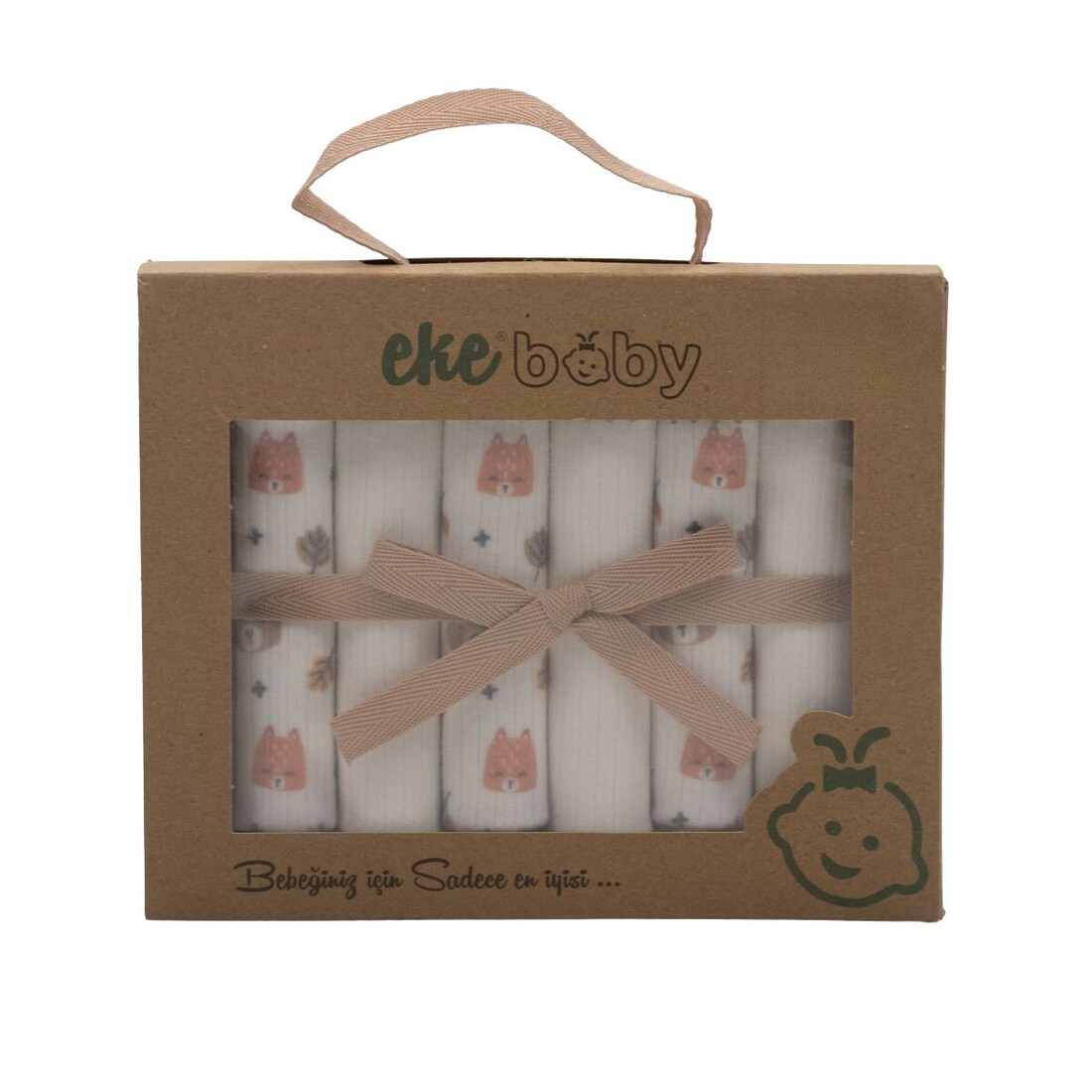 Πετσετάκια Ώμου 1076-2 Σετ 6 τμχ  (20x20 εκ.)