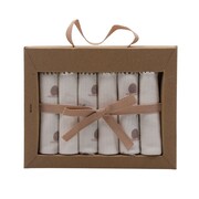 Πετσετάκια Ώμου 1076-3 Σετ 6 τμχ  (20x20 εκ.)