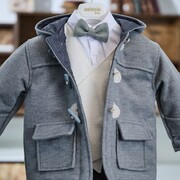 Aslanis Baby Αsw86 Κοστούμι Βάπτισης 7τμχ